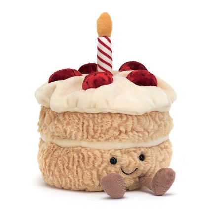 Peluche JELLYCAT - Gâteau D’anniversaire