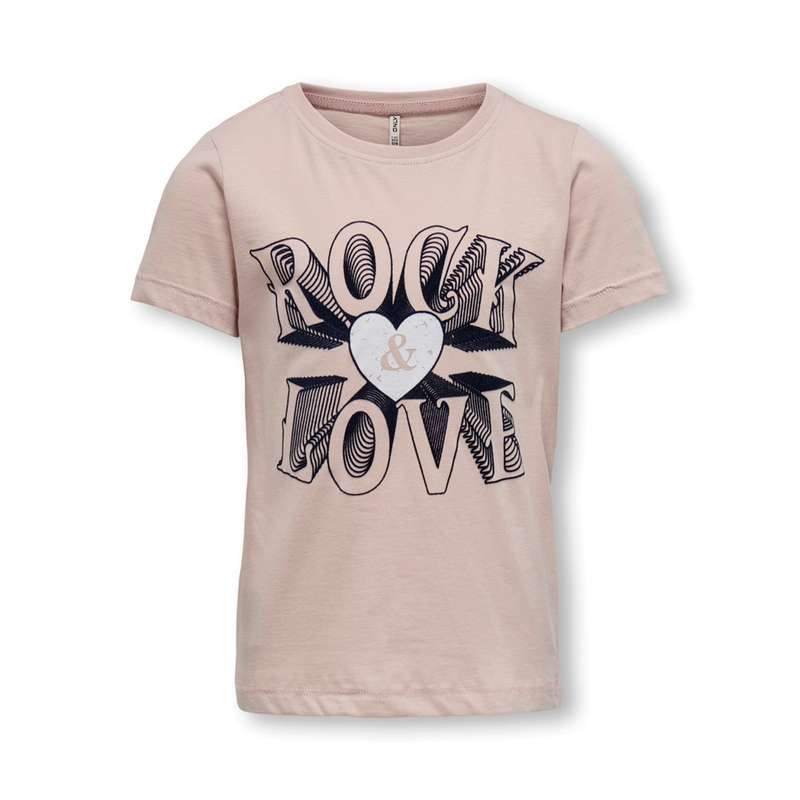 T-shirt manches courtes "KOGMAGGIE REG S/S ROCK TOP BOX JRS" KIDS ONLY