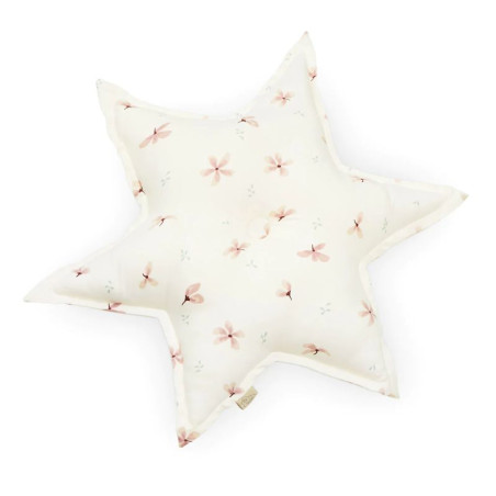 Coussin \"Star  Windflower Creme\" CAMCAM