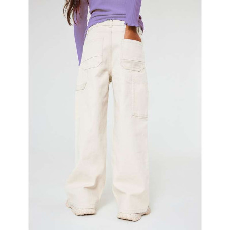 Pantalon large "NKFROSE WIDE TWI PANTS 4242-YL" NAME IT