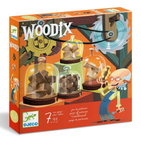 Casses têtes \"Woodix\" DJECO en bois