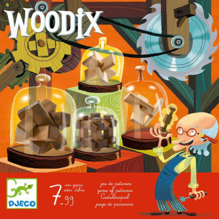 Casses têtes \"Woodix\" DJECO en bois