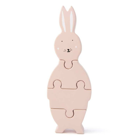 Puzzle formes animaux en bois \"Mrs. Rabbit\" TRIXIE