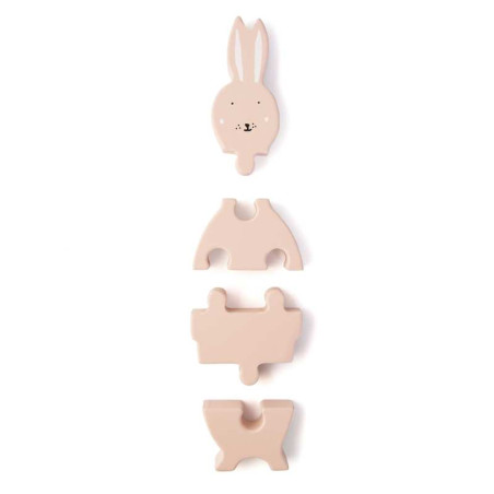 Puzzle formes animaux en bois \"Mrs. Rabbit\" TRIXIE