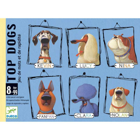 Jeux de cartes "Top Dogs" DJECO