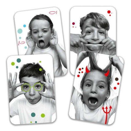 Jeux de cartes "Grimaces" DJECO