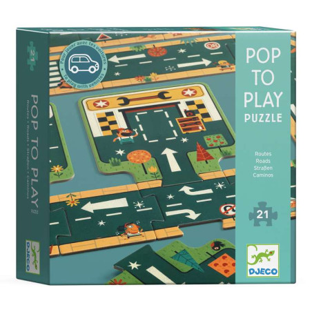 Pop to play  \"Routes\" DJECO