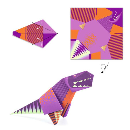 Origami  "Dinosaures" DJECO