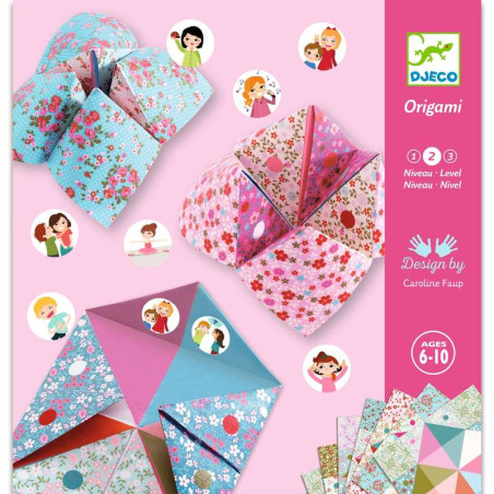 Origami  "Cocottes à gages - Fleurs" DJECO