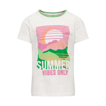 T-shirt manches courtes "KOGJULIE FIT S/S SUMMER TOP JRS" KIDS ONLY