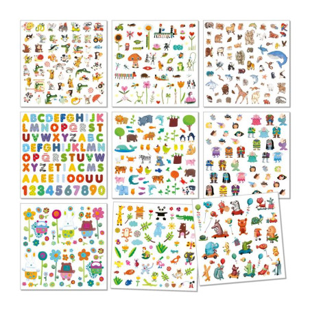 Stickers (1000) pour les petits DJECO