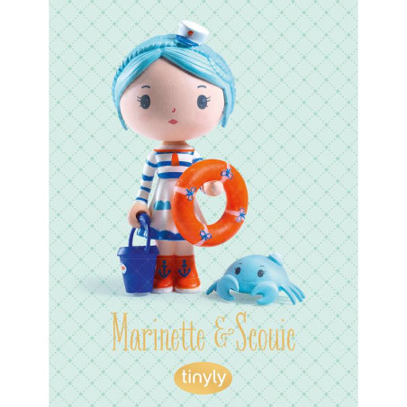 Figurine Tinyly "Marinette & Scouic" DJECO