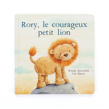 Livre "Rory le courageux petit lion" JELLYCAT