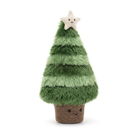 Peluche "Amuseable Nordic Spruce Christmas Tree" JELLYCAT face
