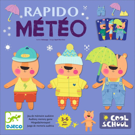 Jeux d\'association \"Rapido Météo\" DJECO