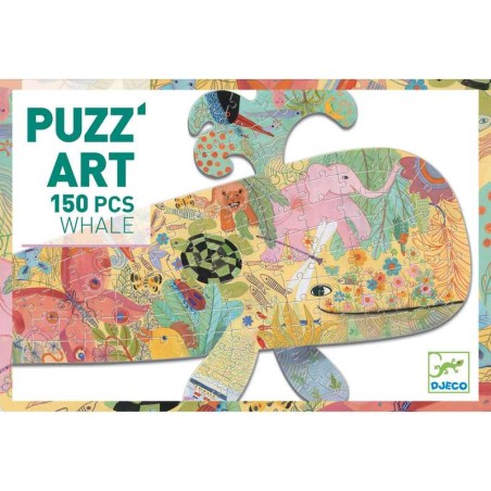 Lot Puzzle 150 pcs "Chameleon" & "Whale"