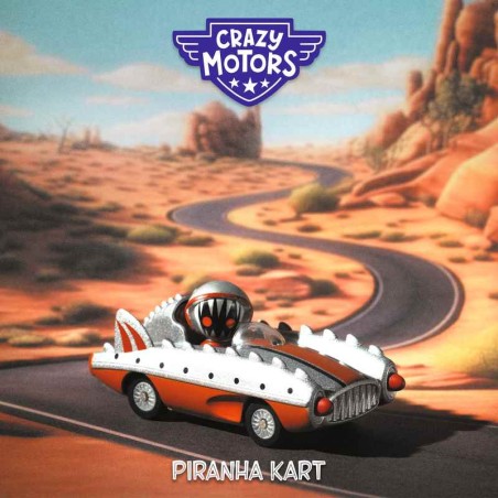 Voiture"Piranha Kart" Crasy Motor DJECO