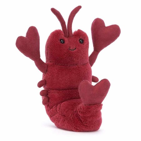 Peluche homard "Love-Me Lobster" JELLYCAT