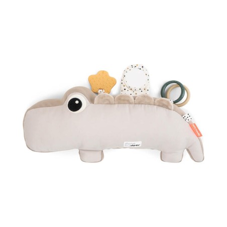 Coussin d'activités "Tummy time activity toy croco" DONE BY DEER