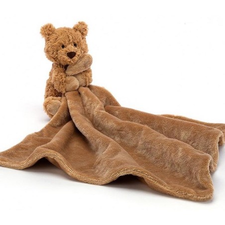 Peluche soother ourson "Bartholomew Bear Soother" JELLYCAT
